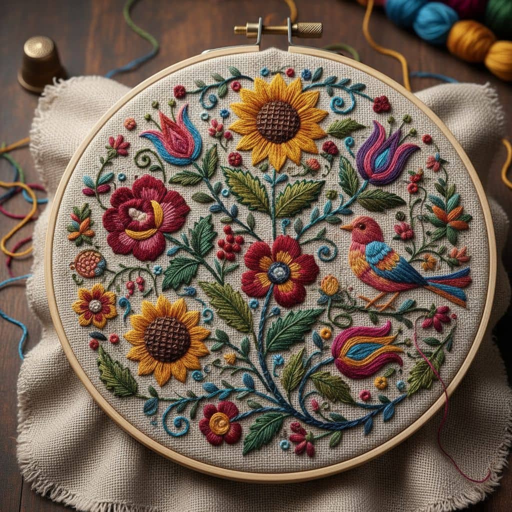 AI Embroidery Art Generator