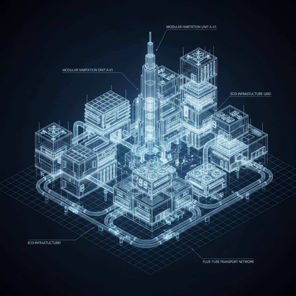 AI Isometric Wireframe Generator