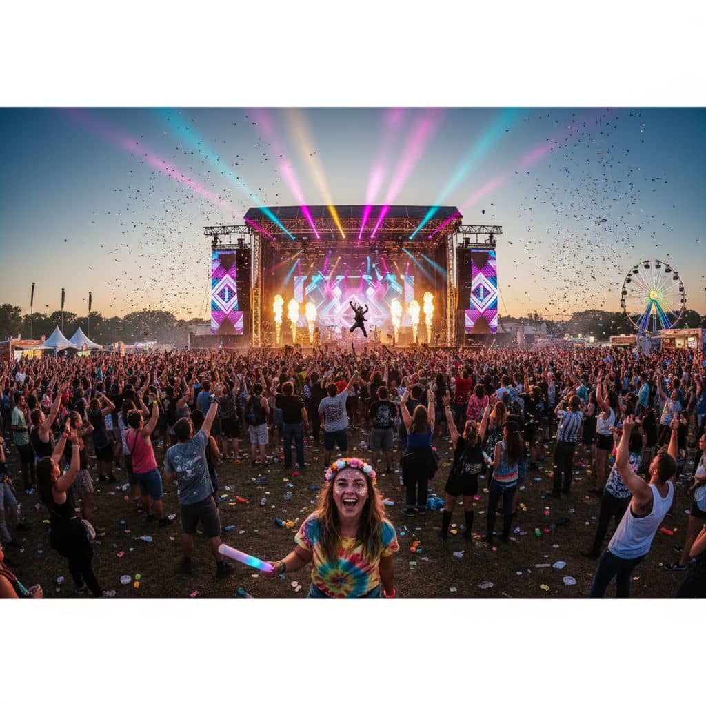 AI Music Festival Photo Generator