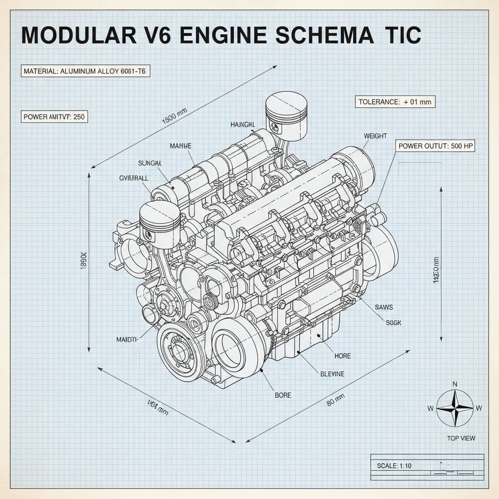 AI Technical Drawing Generator